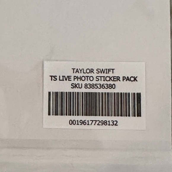 Taylor Swift The Tortured Poets Department Ring Size 6, TS Live Photo Stickers - Picture 11 of 11